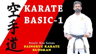 Karate Budokan Association - Basic Combination 1.Forward Stance Punch.