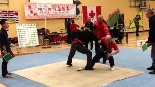 Push hands competition Vancouver 2015