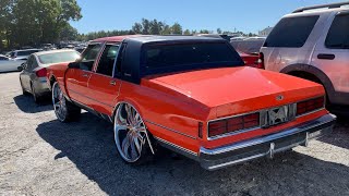 I FOUND THE CHEAPEST 1988 CHEVROLET CAPRICE ON 28'S AT THE INSURANCE AUCTION WITH A PRE-BID OF $2125