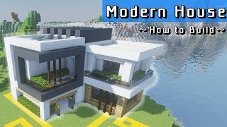 マインクラフト 家の作り方 次回も簡単おしゃれモダンハウス作って行きます
