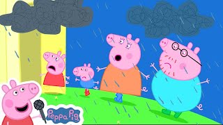 Rain, Rain, Go Away | Peppa Pig Songs | Peppa Pig Nursery Rhymes & Kids Songs