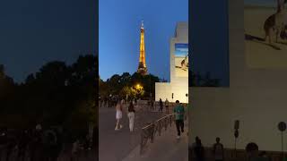 Eiffel Tower in Paris France#fyp#france