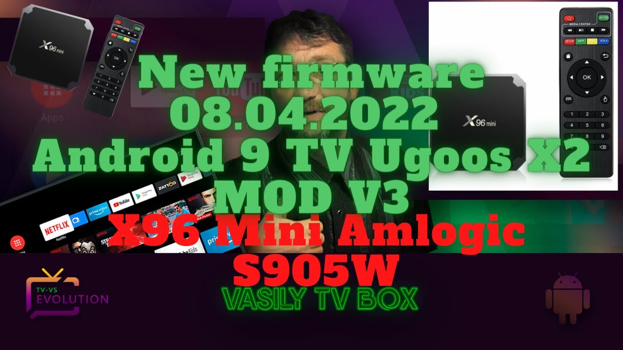 Amlogic S905W MOD Firmware Ugoos BOX X96 Mini / Mecool M8S Pro W ...