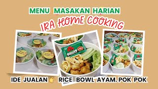 IDE JUALAN KEKINIAN, RICE BOWL AYAM POK POK, Murah Meriah Cuma 10K aja!!!