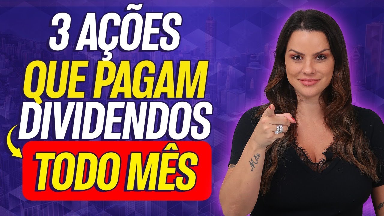 AÇÕES QUE PAGAM DIVIDENDOS TODOS OS MESES - YouTube