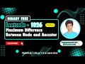 Maximum Difference Between Node and Ancestor | Leetcode 1026 | Approach + Code with explanation.