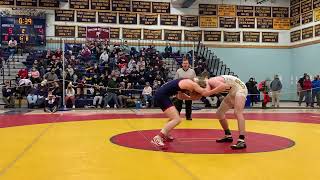 01/15/2022 (AComeau) 138lbs, PRHS Bobcats @ The 2022 Michael J. Baker Wrestling Classic