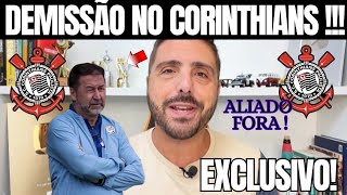 🚨 EXCLUSIVO 🚨 AGORA! ACABOU DE ANUNCIAR! DEMISSÃO NO CORINTHIANS!