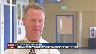 Jeffco Schools superintendent finalist ,meets parents, teachers