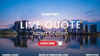 Live Quote Of Albert Einstein