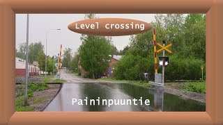 Paininpuuntie. half-barrier device Heinola