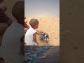 Lemur asks two children to scratch his back #wholesomemoments