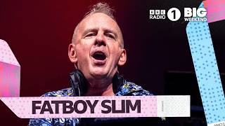 Dance royalty Fatboy Slim plays It Just Won’t Do at Radio 1's Big Weekend 2026