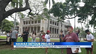 Hawaii Detour Project hopes to educate visitors -- as Hawaii tourism numbers hit big numbers