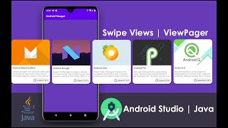 Swipe View using ViewPager | Android Studio | Java