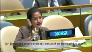 Pidato Pedas Nara Masista Rakhmatia Diplomat Muda Indonesia di PBB, Membantah 6 pimpinan