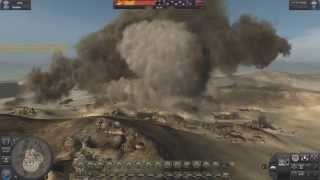 world in conflict Firing Heavy Artillery and a Fuel Air Bomb (1080p)