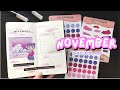 PLAN WITH ME | November Bullet Journal Setup 💜