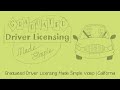 Graduated Driver Licensing Made Simple | California