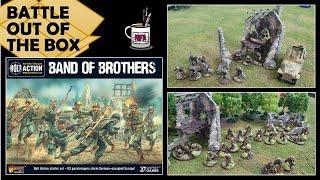 Learn to Play Bolt Action - Band of Brothers Starter Set Battle Report - Let's Play