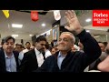 Reformist Candidate Masoud Pezeshkian Casts Ballot For Iran Presidential Election