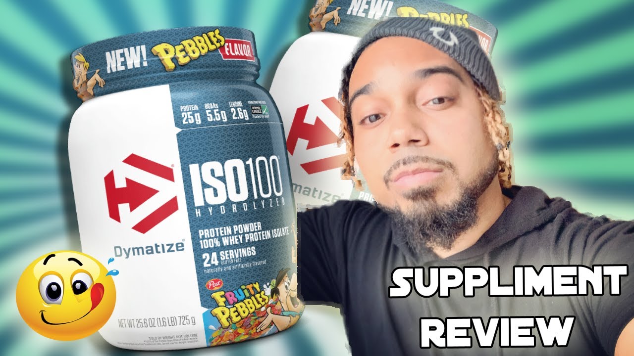 Dymatize Fruity Pebbles ISO 100 Protein *STRENGTH'S Review* - YouTube