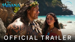 MOANA Live Action - Dwayne Johnson, Zendaya | Official Trailer(2024) | Disney
