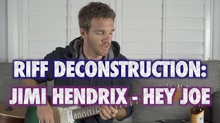 Riff Deconstruction: Jimi Hendrix - Hey Joe