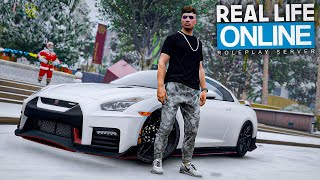 ENDLICH SCHNEE AM SERVER! - GTA 5 Real Life Online