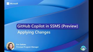 GitHub Copilot in SSMS (Preview) - Applying changes to the editor