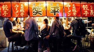 ラーメン一杯６００円。男ひとり深夜の屋台職人に密着丨Japanese Street Food