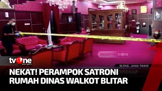 Gondol Uang Ratusan Juta \u0026 Perhiasan, ini Kronologi Perampokan di Rumah Dinas Walkot Blitar | tvOne