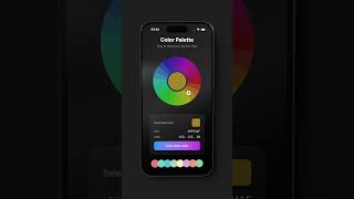 🎨 CircularColorPicker Pro - SwiftUI Color Palette Revolution