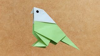 折り紙 動物 鳥 ちょっと難しい七面鳥の折り方 作り方