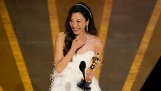 Oscars 2023: Michelle Yeoh wins best actress for 