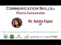 Ms. Ayesha Fayyaz | Session #5 | Skill Development Course | Effective Communication