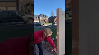 How to Install a Vinyl Gate Pt:16.1