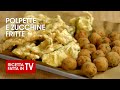 POLPETTE E ZUCCHINE FRITTE di Benedetta Rossi - Ricetta TV Fatto in Casa per Voi