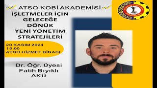 İşletmeler İçin Geleceğe Dönük Yeni Yönetim Stratejileri Eğitimi