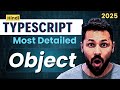 TypeScript Hindi Tutorial #13 Object Data Type