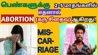 பெண்களுக்கு ஏன் 90 நாட்களில் அதிகமான Abortion (கரு சிதைவு) ஆகிறது|MIScarriage|Tamil|