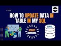 Mastering MySQL: Updating Records in a Table - A Step-by-Step Guide || SQL tutorial