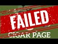 Why I'm done with CigarPage.