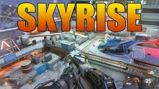 HIGHRISE IS BACK! Advanced Warfare "Skyrise" Multiplayer Gameplay (MW2 Map Remake)