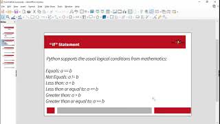 Python for Beginners- Lesson 5 - If Conditional Statement and While Loop
