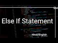 Nested If Statement in C