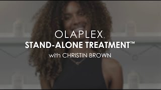 How To: OLAPLEX Stand-Alone Treatment™ with Curl Specialist Christin Brown