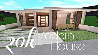 Modern 17k Starter Home Roblox Bloxburg - roblox bloxburg one story house ideas 17k