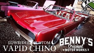 【GTA5】新車両「ヴァピッド・チノ」ローライダーズ カスタマイズ【Vapid Chino / Lowriders DLC】