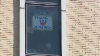 Parade for burned boy from Connecticut